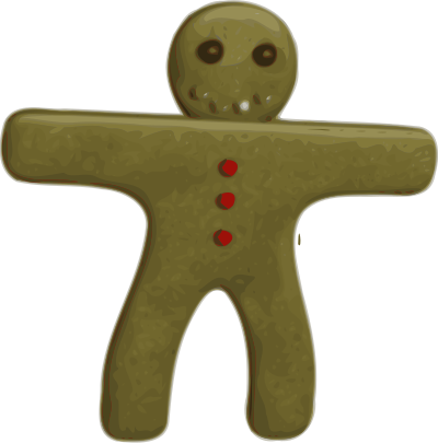 Gingerbread Man clipart