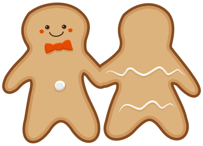 Gingerbread Men clipart