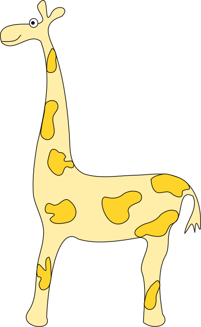 Girafe clipart