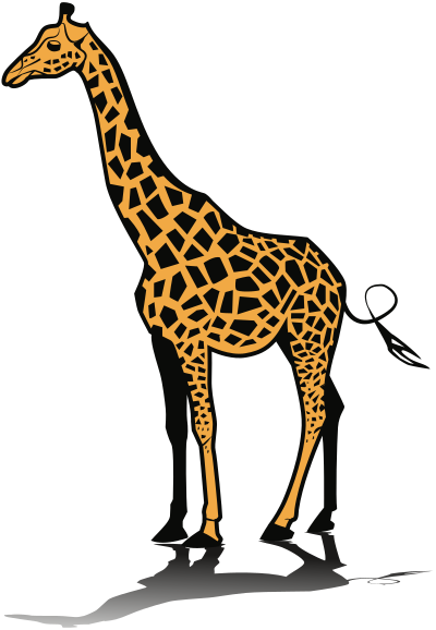 Giraffe (#1) clipart