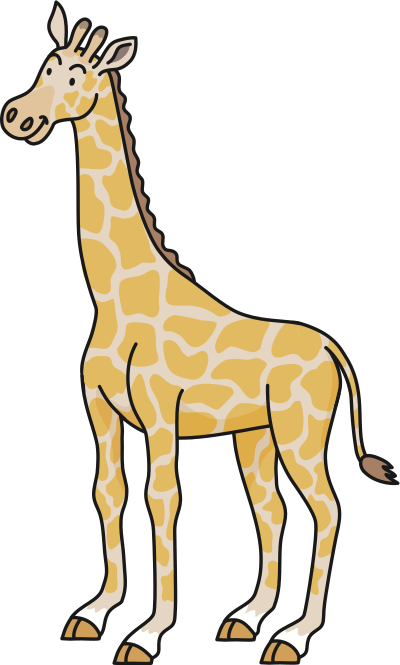 Giraffe (#2) clipart