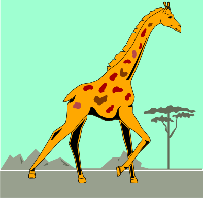 Giraffe clipart