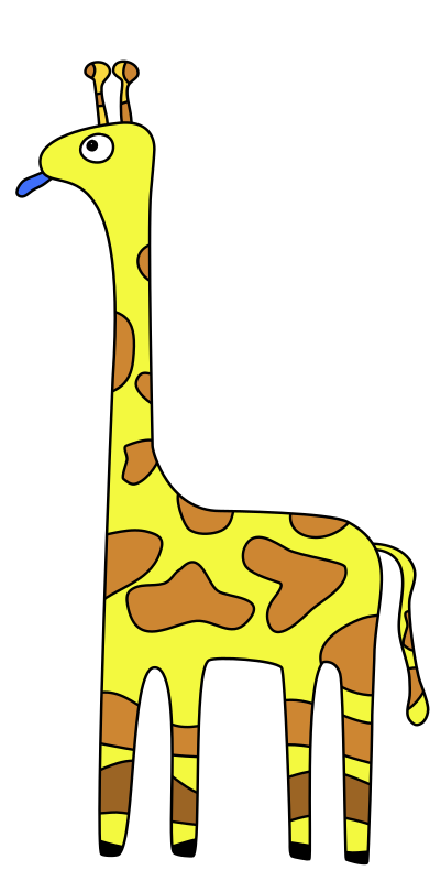 Giraffe clipart