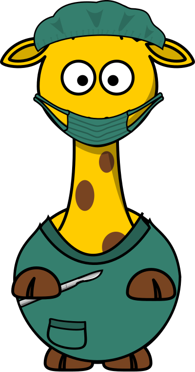 Giraffe MD clipart