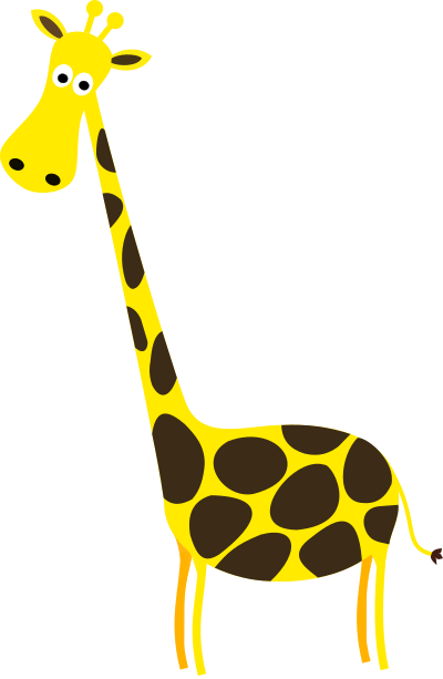 Giraffe sympa clipart