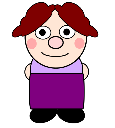 GIRL 3 clipart