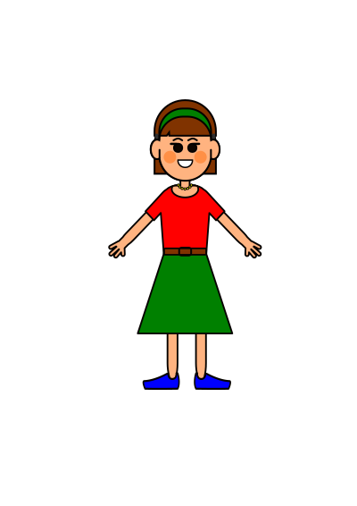 Girl clipart