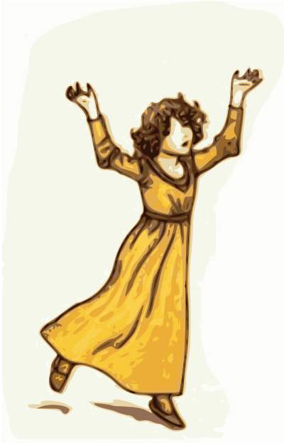 Girl illustration clipart