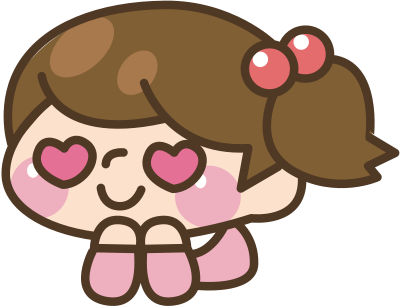 Girl in Love clipart