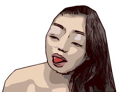 Girl Mocking You clipart