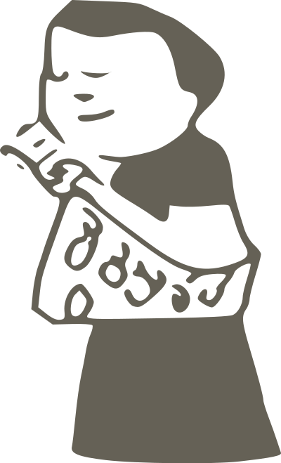 Girl on Mobile clipart