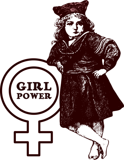 Girl power clipart
