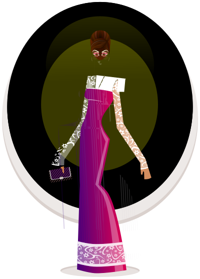 Glamour Girl clipart