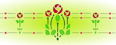 Glasgow Rose clipart