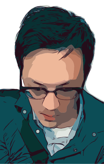 Glasses Man Head clipart