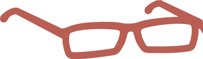 Glasses schematic clipart
