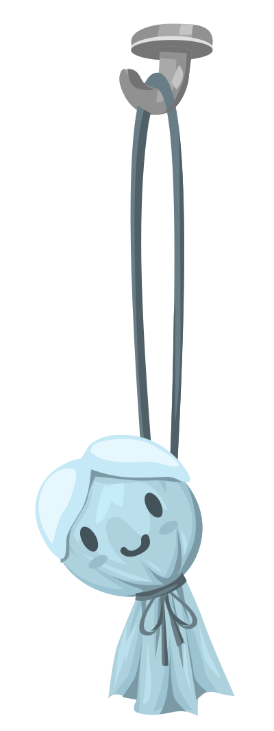 Glitch Teru Teru Bozu clipart