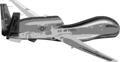 Global Hawk UAV Drone clipart
