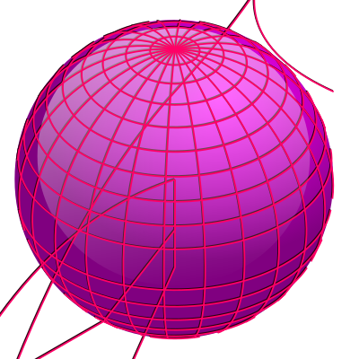 Globe-3 clipart