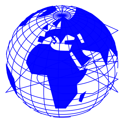 Globe 3D clipart