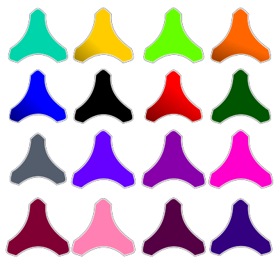 Gloss Buttons clipart