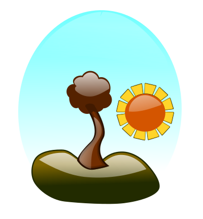 Gloss Landscape clipart