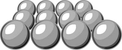 Glossy balls clipart