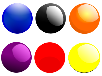 Glossy Balls clipart