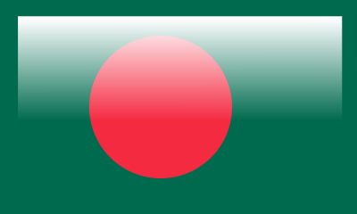 Glossy Bangladesh Flag clipart