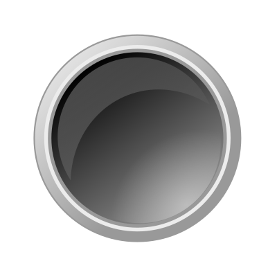 Glossy darkgray button clipart