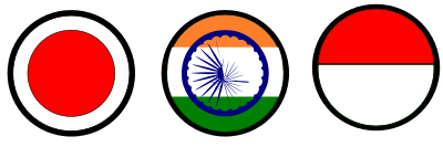 Glossy Flag Sample clipart