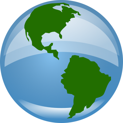 Glossy Globe clipart