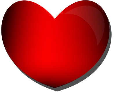 Glossy Heart clipart