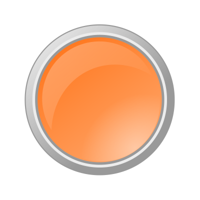 Glossy Light Orange Button clipart