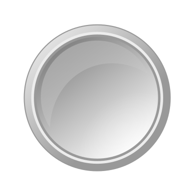 Glossy lightgray button clipart