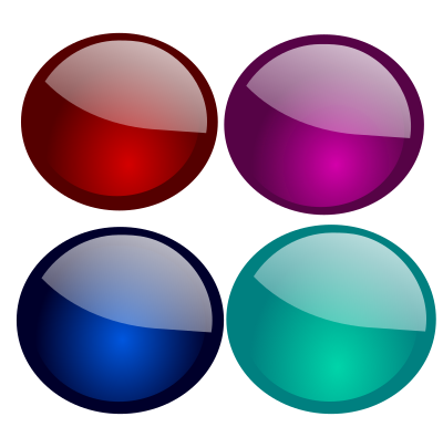 Glossy Orbs-1 clipart