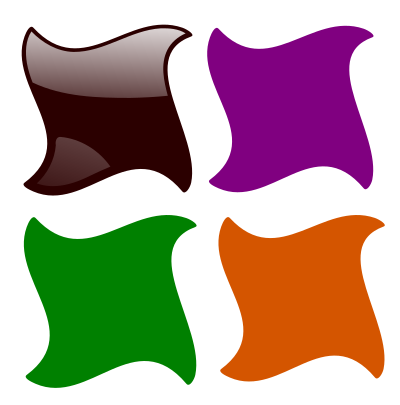 Glossy Shapes-1 clipart