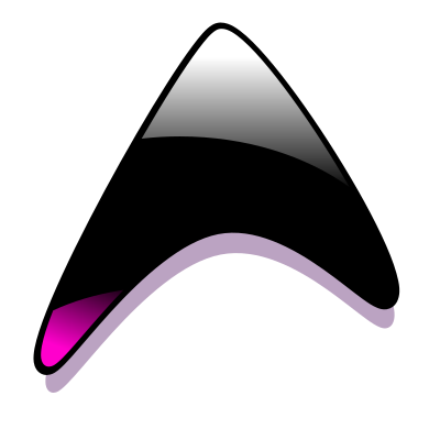 Glossy up arrow clipart