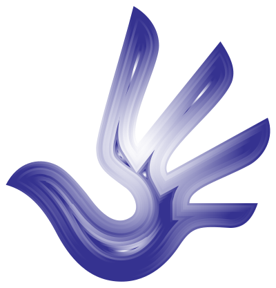 Glowing Dove Hand clipart