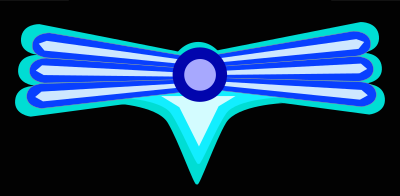 Glowing symbol clipart