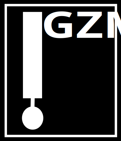 GMZ Logo2 BW clipart