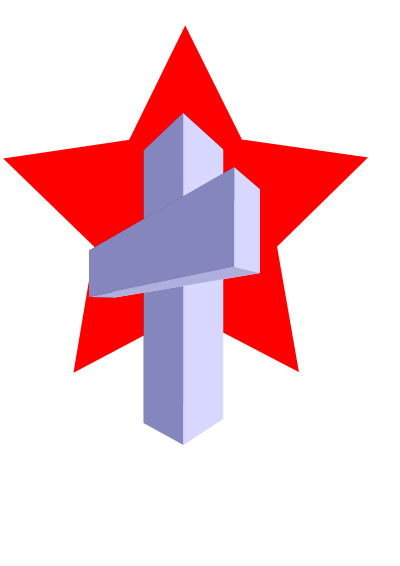 Go to the cross clipart
