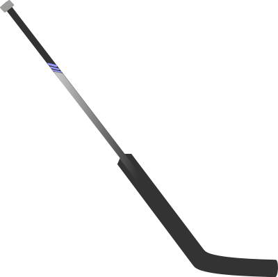 Goalie Hockey Stick clipart