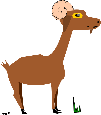 Goat clipart
