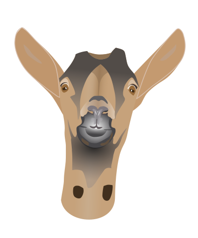 Goat Head clipart