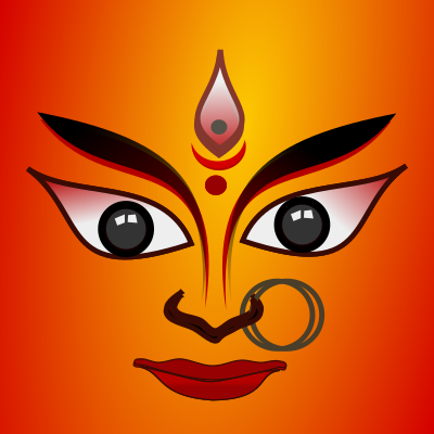Goddess Durga clipart
