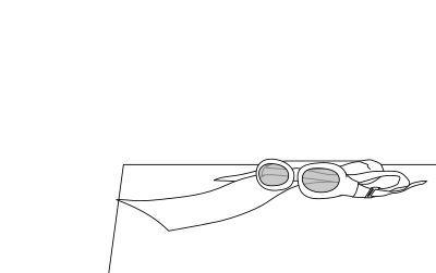 Goggles and scarf clipart