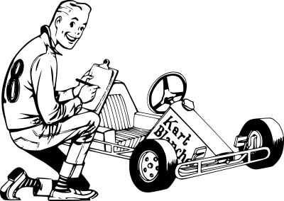 Gokart checklist clipart