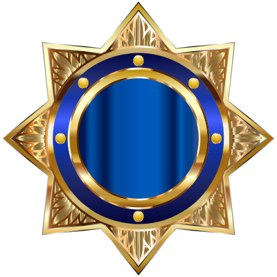 Gold Badge clipart