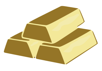 Gold Bricks clipart